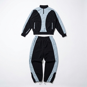 Custom Windbreaker Tracksuit Set | Lightweight <b>Nylon</b> Sports Jacket & <b>Jogger</b> Pants | OEM Streetwear Tracksuit Manufacturer - Product Image 1