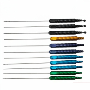 Fixed Handle Liposuction Cannulas 11 Pcs <b>Set</b> of Surgical Instrument - Product Image 1