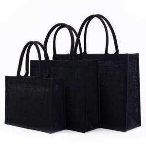 Sac de transport en jute écologique de qualité supérieure, durable, pour le marché et les courses - Product Image 1