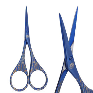 Ciseaux à cuticules Stahlmann Pro durables en acier inoxydable avec lame droite, lames aiguisées, pliables, pour enfants et usage en salon - Product Image 4