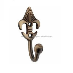 Loading Capacity Simple Design Bathroom Kitchen High Quality Adhesive Brass <b>Wall</b> Hanger Hook Adhesive <b>Wall</b> Hook - Product Image 5