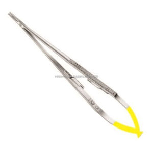 High-Selling WARSAW T/c Tip Jacobson Needle Holder Stainless Steel Suture Surgical Instrument | needle holder - Product Image 4