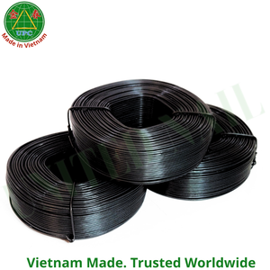 15 <b>Gauge</b> Black Annealed Steel Tie Wire for Securing Rebar Competitive Price From Vietnam Factory - Product Image 1