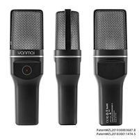 Microphone à condensateur USB pour enregistrement, streaming de jeux, podcast, éclairage RGB, filaire, réduction du bruit, haute sensibilité