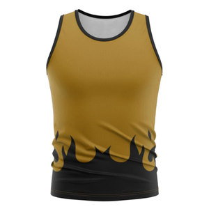 Débardeur de sport tricoté pour homme, écologique, séchage rapide, personnalisable, coupe ajustée, streetwear décontracté, maille respirante, pour la course et l'athlétisme - Product Image 6