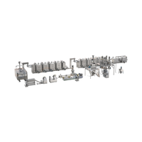 Machine à extruder et mélanger les pâtes, nouilles et macaronis en acier inoxydable électrique, moteur haute productivité, 500 kg/h, ligne de production automatique
