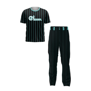 Ensemble d'uniformes de softball personnalisés haut de gamme, respirant, séchage rapide, sublimation, maillot de sport d'équipe, short 100% polyester, hommes, femmes, adultes - Product Image 1