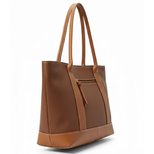 Sac à main en cuir véritable pour femme avec bandoulière, collection Designer Choice |   Sac à main en cuir de luxe fait main |   Sac à main marron de qualité supérieure - Product Image 2