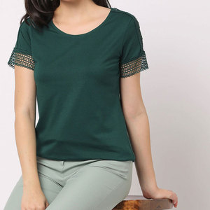 Camiseta Casual Moderna para Mujer, Servicio de Logotipo Personalizado, Camiseta para Uso Diario - Product Image 1