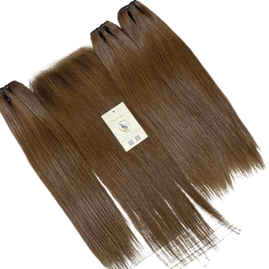 Nouveauté Petits Noeuds Paquets de Cheveux Vietnamiens Trame Suisse 5x5 6x6 HD Fermeture Dentelle Cheveux Humains Vietnam - Product Image 1