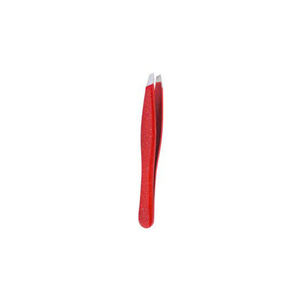 Ensemble de 4 pinces à épiler pour sourcils avec étui en cuir, pinces à épiler professionnelles en acier inoxydable de précision, pointues, plates, prix d'usine - Product Image 1
