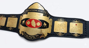 Ceinture de championnat de lutte NWA Western States, taille adulte, réplique - Product Image 2