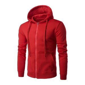 Men Fleece Plain Zip-Up Front Logo Eco-Friendly Acid Wash Winter Hoodie Custom Size Plaid Breathable Cotton - Product Image 2