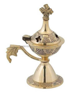 Wholesale Luxury Customized Brass Incense <b>Burner</b> or Holder Arabic High Quality Modern Decorative Incense <b>Burner</b> & Home Fragrance - Product Image 6