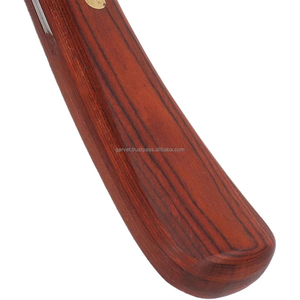 Couteau à sabots de qualité supérieure en acier inoxydable avec manche en bois, double extrémité, coupe précise pour sabots d'équidés et de bovins - Product Image 6