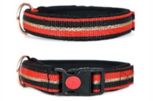 Premium Ethnic Dog <b>Collar</b> Soft Padded Zari Embroidery <b>Collar</b> for Dogs Bulk Supplier from Divine International - Product Image 2