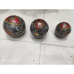 Luxury <b>Wedding</b> <b>Favor</b> 3 Pcs Set Jewelry Trinket <b>Box</b> Handicraft Beaded Metal Storage <b>Box</b> Jewelry Packaging <b>Box</b> for Sovenir Gift - Product Image 3