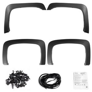 4 pièces Élargisseurs d'ailes à rivets de roue style poche, Kits de carrosserie pour Chevrolet Silverado 1500 2500HD/3500HD 2007-2013 - Product Image 6