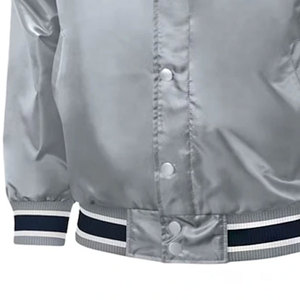 OEM Custom High Quality Canvas Stand Collar Cartoon <b>Pattern</b> Men's & Kids' Varsity Letterman Jackets <b>for</b> Sports Streetwear - Product Image 3