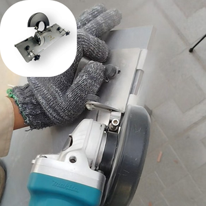 เครื่องตัดกระเบื้องสแตนเลสแบบมือจับป้องกันนิ้วมือ สำหรับงานอุตสาหกรรม  OEM DIY ตัดมุม 45 องศา สูงสุด 22 มม. ใช้กับเครื่องเจียร - Product Image 4