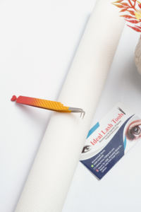 Professional Anti Magnetic Eyelash Tweezers Precision <b>Smooth</b> Tip Durable Design - Product Image 2