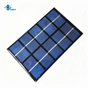 Painel solar de resina epóxi 5V 1.68W Mini painel solar ZW-88142 Carregador de painéis solares leve