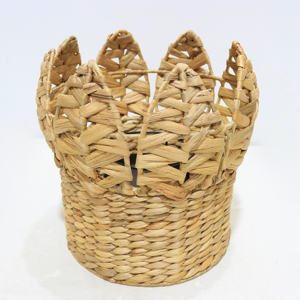 Artex Dong Thap Factory Elegant Handwoven <b>Rattan</b> <b>Storage</b> Basket Natural Home Organizer for Bedroom and Bathroom - Product Image 1