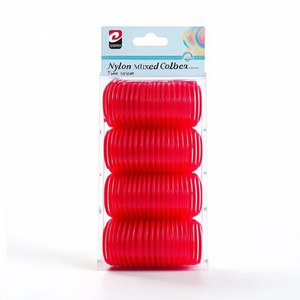 Bigodini in nylon da 3,0 cm, set colori misti per arricciare i capelli - Product Image 2