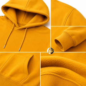 Sweat à capuche élégant pour homme, en tissu doux, coupe confortable, sensation de chaleur, design décontracté, idéal pour le quotidien et les activités de plein air. - Product Image 5