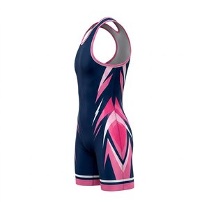 Wholesale Stretch Customizable High Quality <b>Wrestling</b> <b>Singlet</b> for Men with Close Fit Team Options for US Sportswear Retailers - Product Image 4