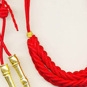 Aiguillette tactique de luxe avec épingle de sûreté, cordons d'épaule personnalisés en fil de soie, accessoires vestimentaires de haute qualité, prix de gros - Product Image 5