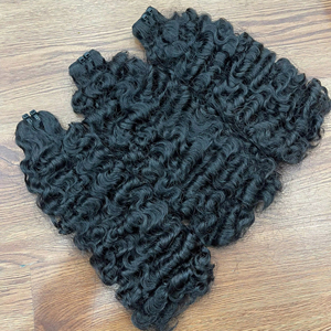 ผมต่อเวียดนามเกรดพรีเมียม แบบฟูเป็นลอนธรรมชาติ นุ่ม เบาสบาย มีวอลลุ่ม เด้งดึ๋ง ไม่พันกัน ปลายผมเต็ม คุณภาพระดับซาลอน - Product Image 1