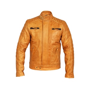 แจ็คเก็ตหนังแท้สีน้ำตาลสำหรับผู้ชาย งานแฮนด์เมดใหม่จาก Pace Sports Shop ปี 2026 - Product Image 6