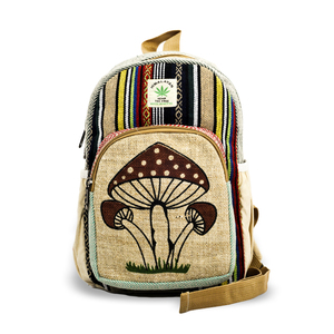 Sac à dos en coton et chanvre, alternative écologique et élégante - Product Image 1