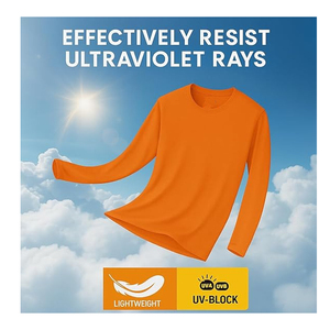 Camiseta Deportiva de Manga Larga para Hombre de Alta Calidad, Secado Rápido, para Gimnasio y Entrenamiento, 100% Fibra de Bambú - Product Image 3