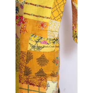 Kimono en soie 100% de haute qualité, imprimé, motif magnifique, couleur et logo personnalisables - Respirant, doux, printemps, été, automne - Product Image 6