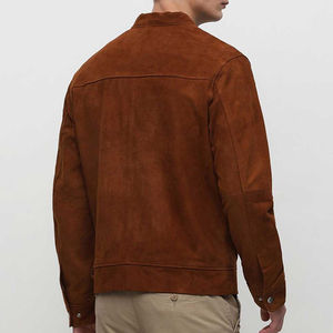 Chaqueta de Cuero Sólido de Primera Calidad al por Mayor, Chaqueta de Invierno para Hombre, Cálida, Aislada, Cómoda y a la Moda - Product Image 4