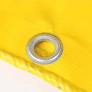 Lona Impermeable de Alta Calidad de Polietileno HDPE Resistente a los Rayos UV, Color Amarillo, para Uso en Exteriores - Product Image 3