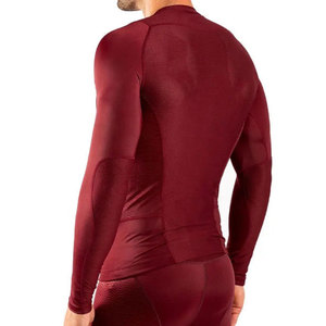 Meilleures ventes : Rashguards pour hommes en Spandex/Polyester, sublimation, manches longues, compression, UPF50+, séchage rapide - Product Image 6
