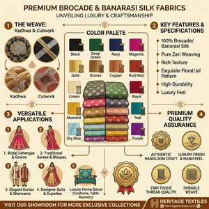 Tissu Brocart Tissé de Luxe 100% Polyester Poids Moyen pour Vêtements de Créateur, Tenues de Mariage, Décoration de Mode, Vente en Gros - Product Image 6