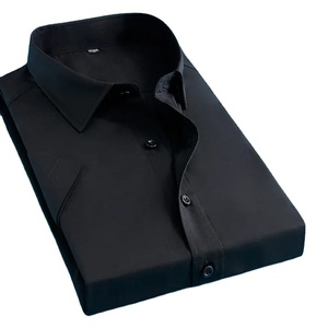 Camisa Formal de Manga Corta para Hombre, 100% Algodón, para Oficina, Diseño de Color Personalizado, Alta Calidad, Venta al Por Mayor, MOQ Bajo, Nuevo Estilo - Product Image 2