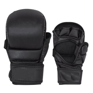 ถุงมือ MMA สำหรับฝึกซ้อม ดีไซน์เปิดนิ้ว บุฟองน้ำซับแรงกระแทกสูง สวมใส่สบาย เหมาะสำหรับการฝึกซ้อม เพิ่มประสิทธิภาพการฝึกซ้อม ป้องกันแรงกระแทกได้ดี - Product Image 1