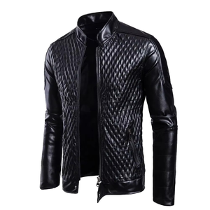 Chaqueta de Motociclista para Hombre, Estilo Retro, Corte Ajustado, Forrada, Nueva Colección 2026 |   Cuero PU Premium, Venta Directa de Fábrica, MOQ Bajo, Venta al Por Mayor - Product Image 1