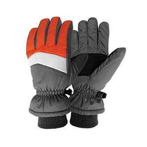 Gants isolés en nylon de haute qualité, imperméables, mitaines thermiques d'hiver, coupe-vent, antidérapants, pour le ski, fermeture à boucle pour hommes - Product Image 4