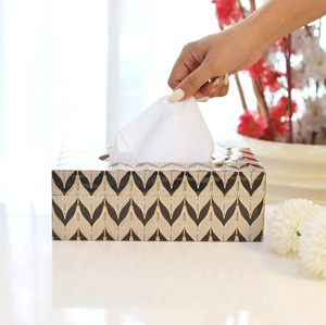 Elegant Wooden Printed Tissue And Napkin Box <b>Cover</b> Handmade Decorative Organizer For <b>Dining</b> <b>Table</b> Living Room Bedroom Decor - Product Image 4