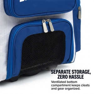Sac de sport pour bâtons de baseball en gros, sac de sport pour baseball, fournisseur de logo personnalisé, plusieurs compartiments, équipement sportif pour jeunes et adultes - Product Image 4