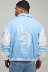 Veste de baseball classique pour homme, style universitaire, veste bomber, vêtement d'extérieur décontracté, qualité supérieure - Product Image 2