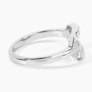 Anillo de Diamantes de Corte Brillante de 0.4CT, Plata de Ley 925, Chapado en Oro, Certificado IGI, Cultivado en Laboratorio, CVD, Color FG, VS1, Anillo de Lujo para Mujer, Anillo de Novia - Product Image 2