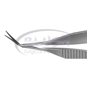 Tijeras Gills-Vannas Angled Up para Cirugía Oftálmica, Instrumentos Quirúrgicos Reutilizables de Acero Inoxidable de Blush Surgical - Product Image 4
