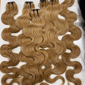CDYHAIRVN 100% Unprocessed Single Donor Vietnamese Raw Human Hair Machine Double Weft <b>Body</b> <b>Wave</b> Bundles for Sale - Product Image 3
